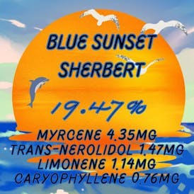 BLUE SUNSET SHERBERT