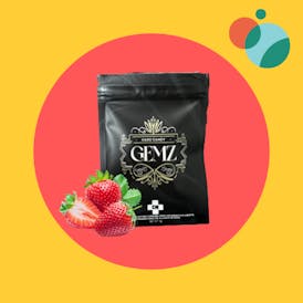 GEMZ STRAWBERRY HARD CANDY 30MG