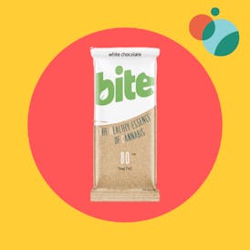 BITE WHITE CHOCOLATE 80MG