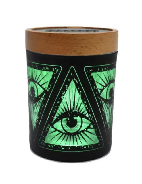 V Syndicate - Illuminati Green Solestash Jar - Medium | Storage