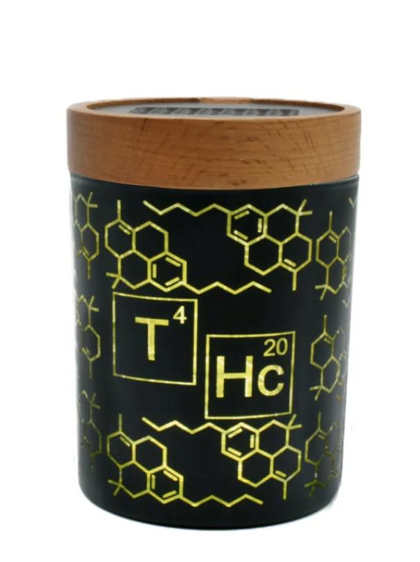 SoleStash Stash Jars - THC Elemental - Yellow | Storage