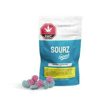 Blue Raspberry Watermelon Gummies | 10mg | 5ct | 2mg THC/ea