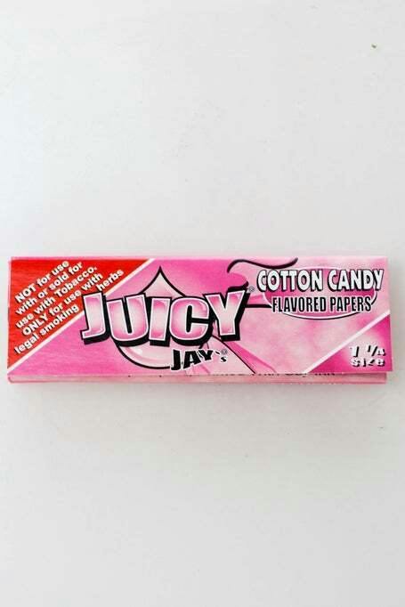 Juicy Jay's - 1 1/4 Cotton Candy Flavored Rolling Papers | Accessories