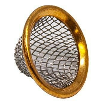 Domed Brass Filter Screen 12mm , 15 mm