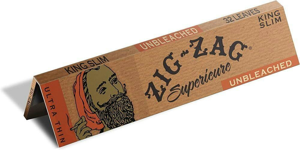 Zig-Zag Unbleached King Slim Cigarette Papers