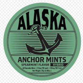 Anchor Mints Spearmint 100mg Hybrid