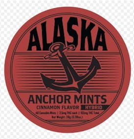 Anchor Mints Cinnamon 100mg Hybrid
