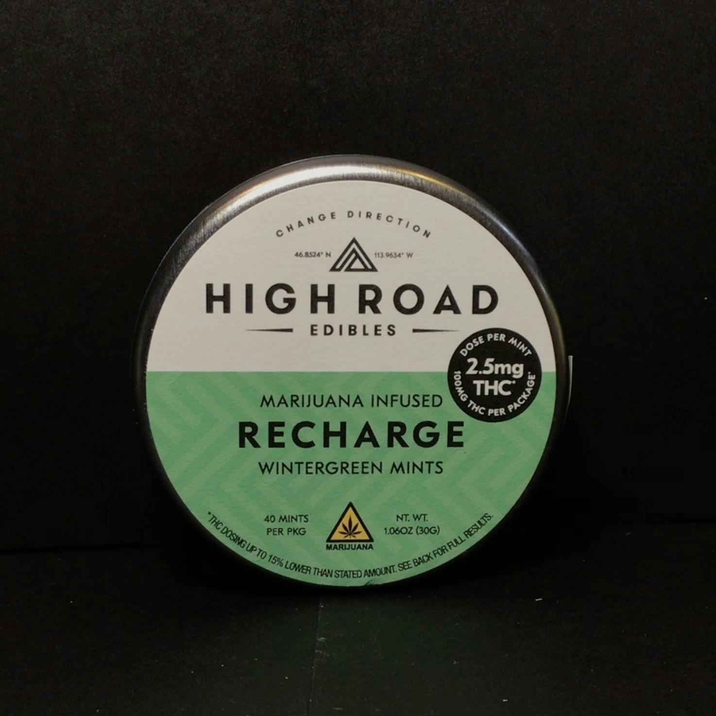Wintergreen Mints - Sativa - Recharge