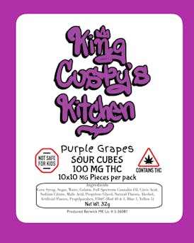 100mg Purple Grape~Full Spec Gummies