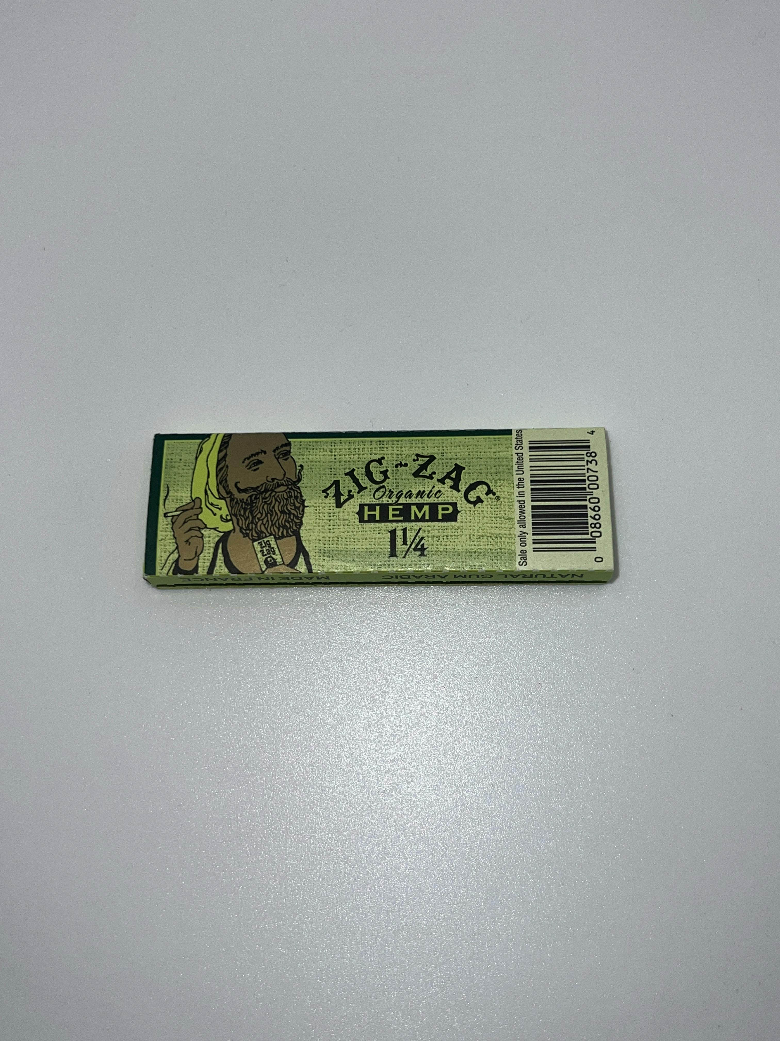 ZigZag Organic Hemp Rolling Papers 1 1/4