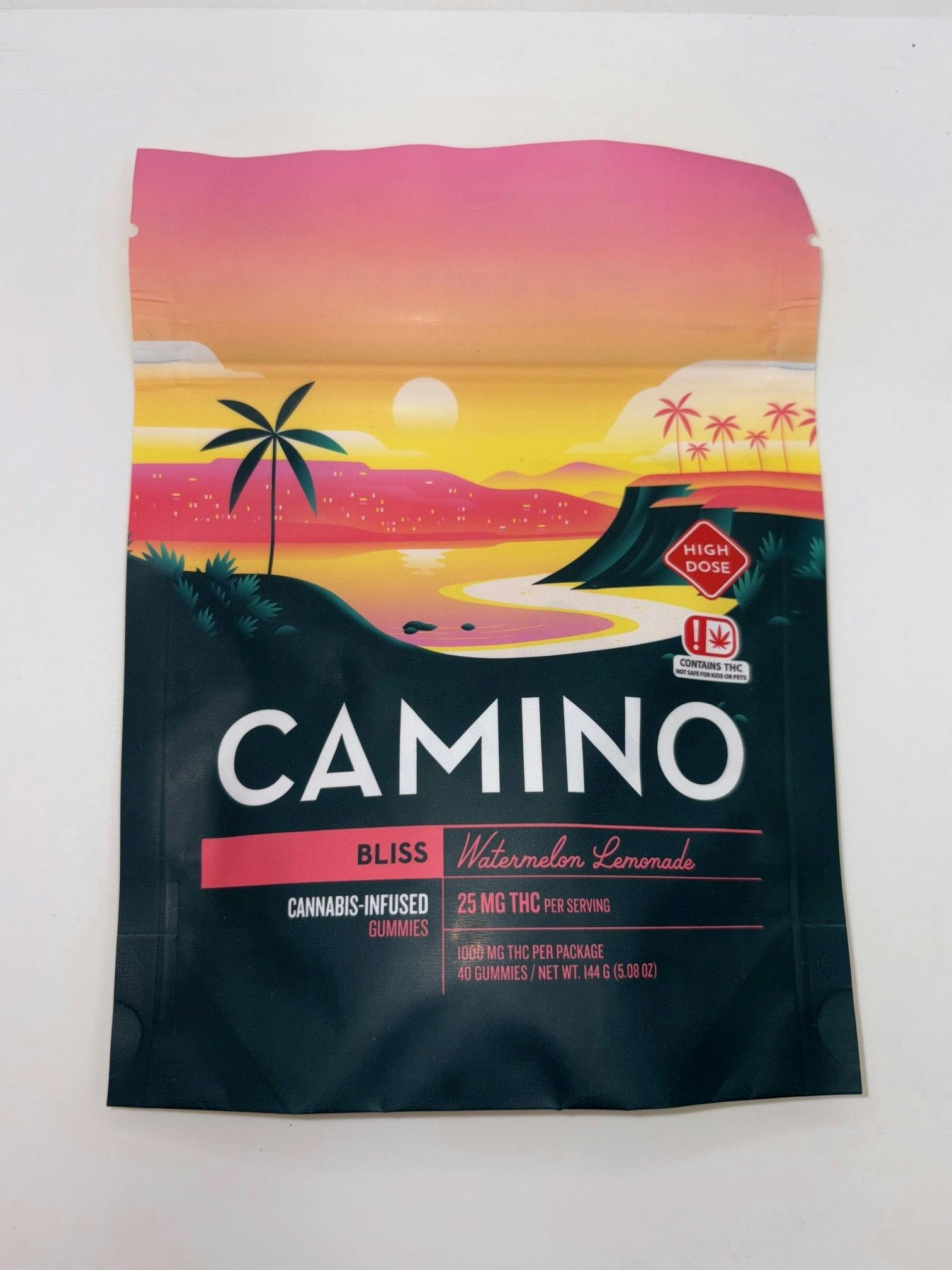 Bliss | Watermelon Lemonade Gummies | 1000mg | 40ct | 25mg/ea