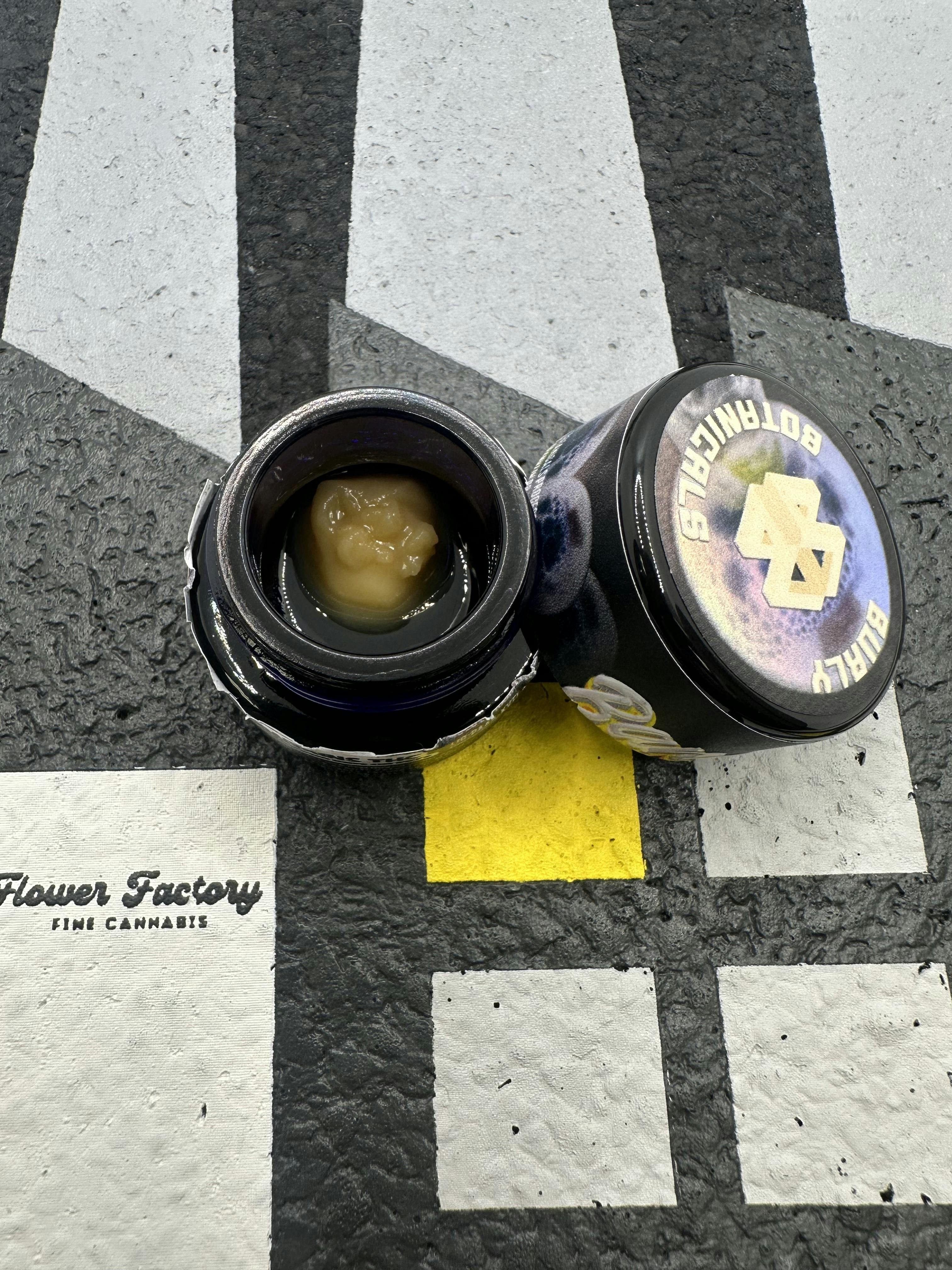 Burly Botanicals | Banana OZ #8 | 1g Hash Rosin