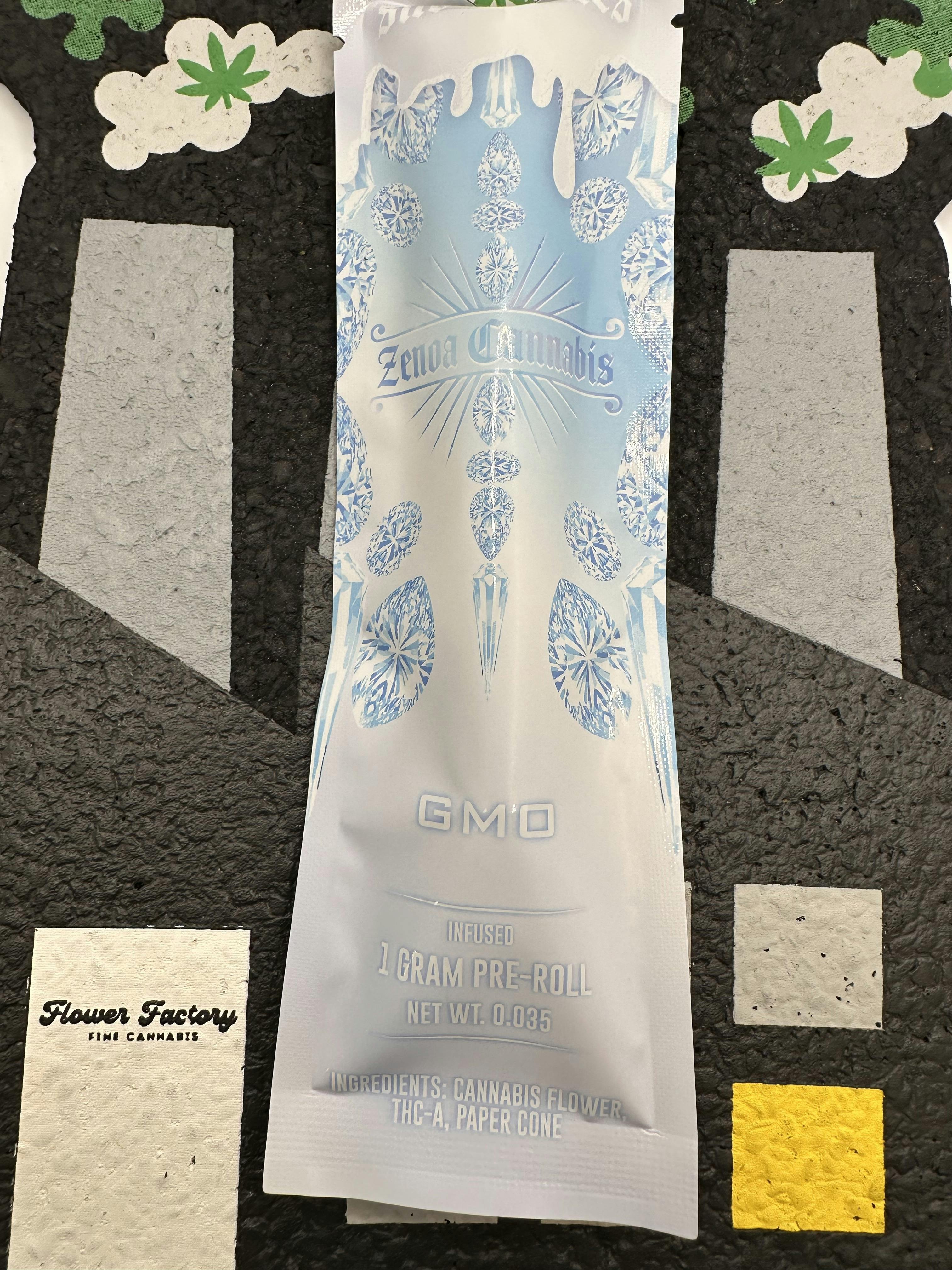 Snow Cones Isolate Infused Pre-Roll | GMO | 1g
