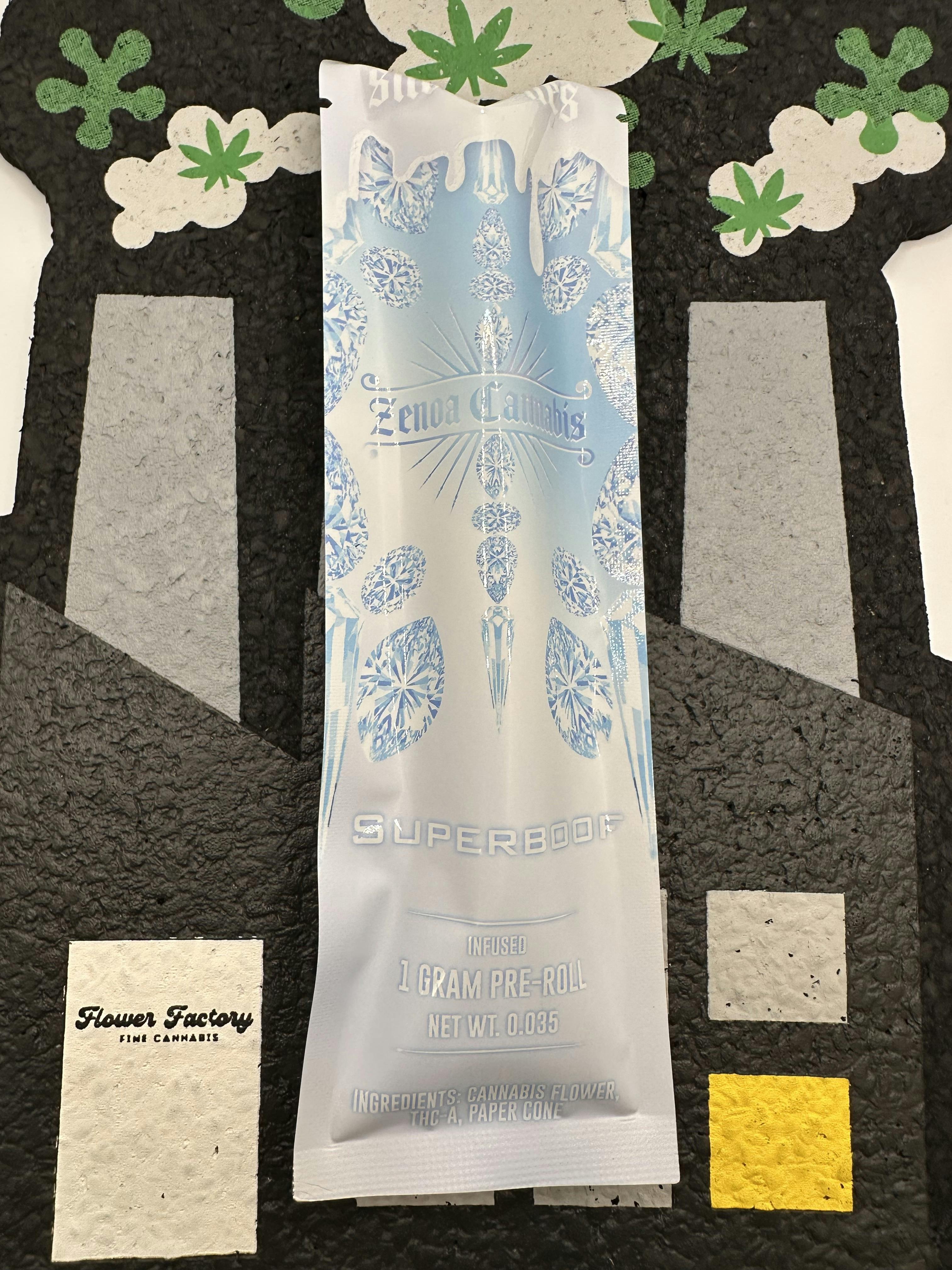 Snow Cones Isolate Infused Pre-Roll | Superboof | 1g