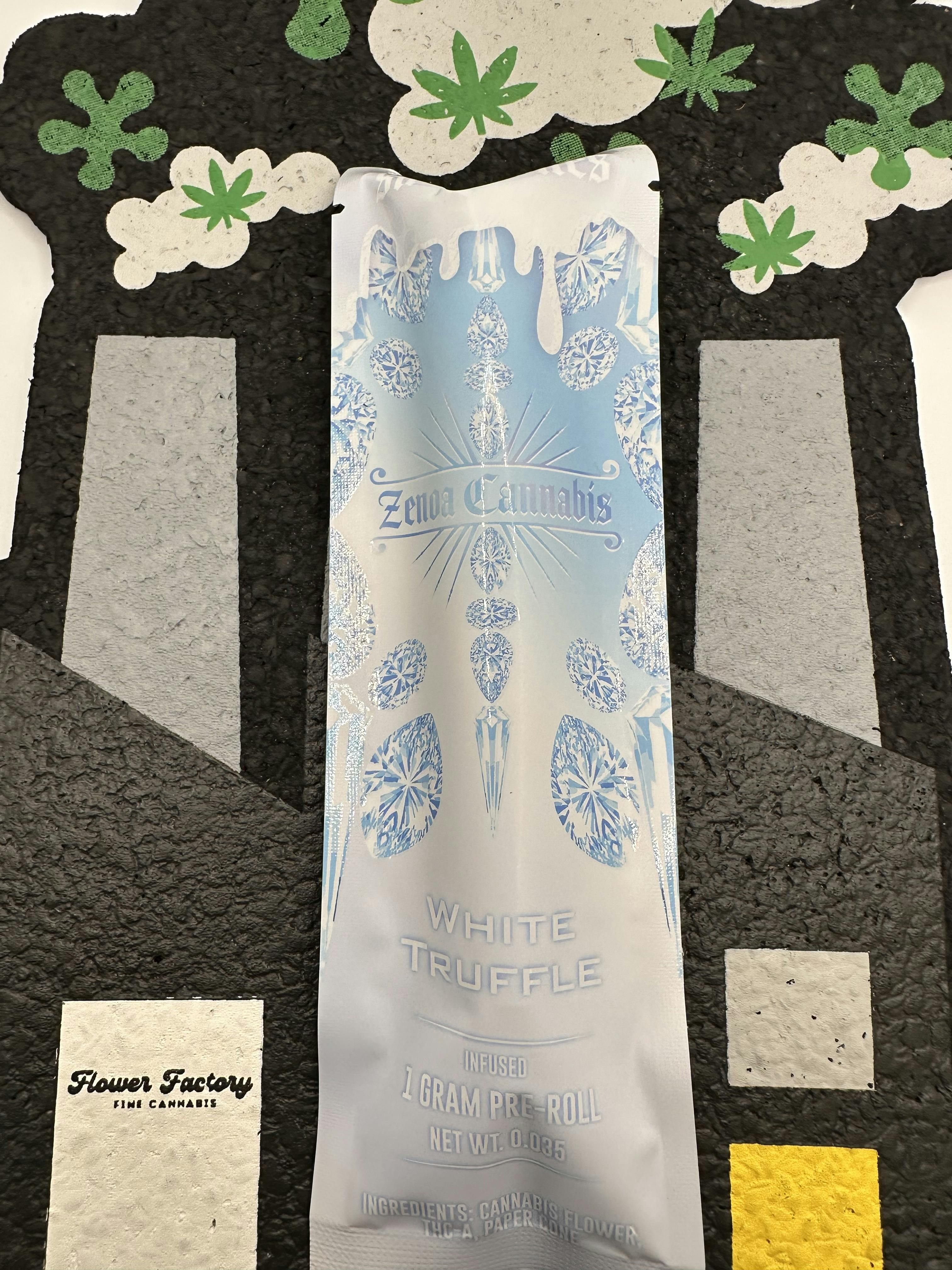 Snow Cones Isolate Infused Pre-Roll | White Truffle | 1g