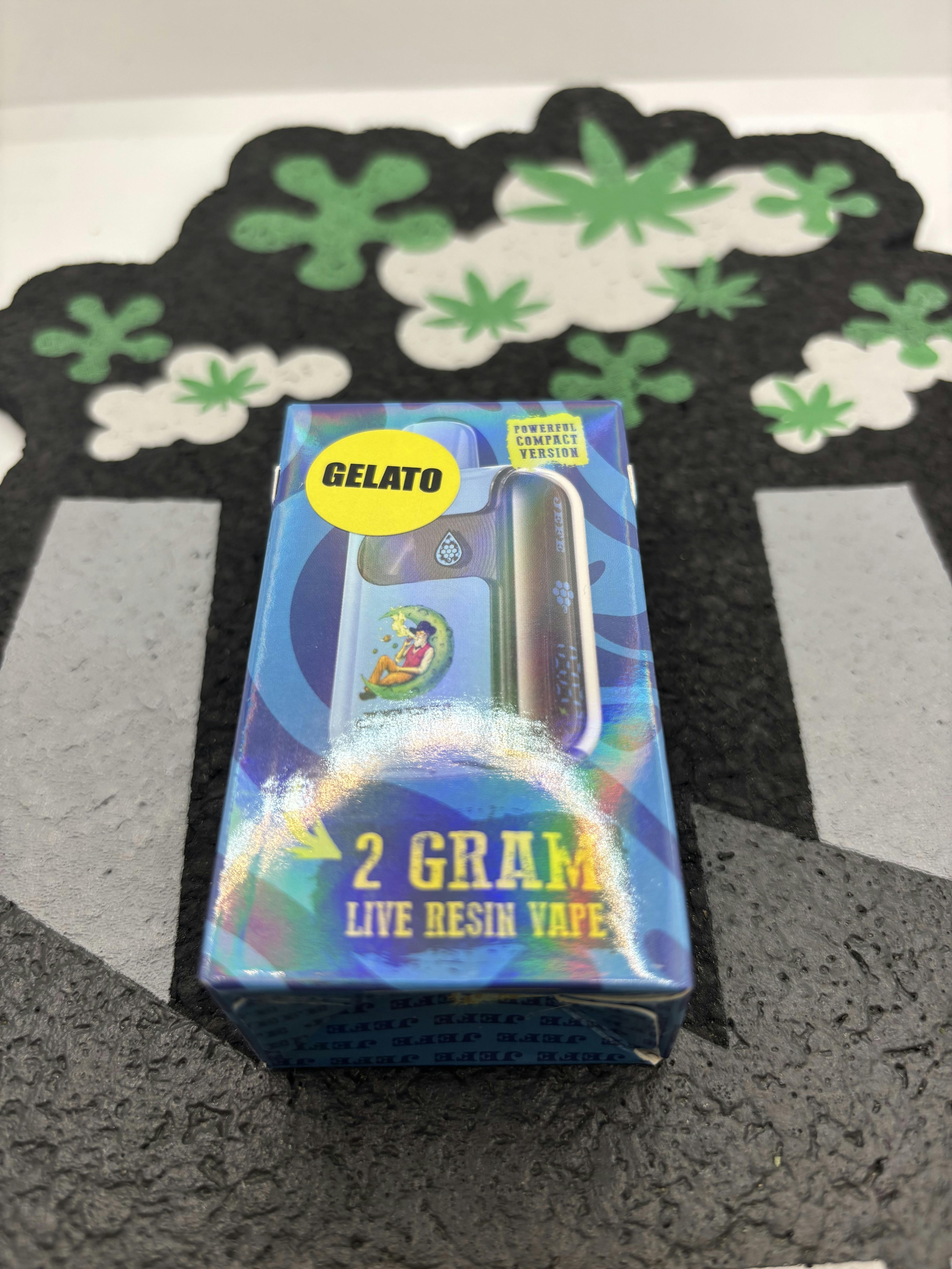 JEFE 2G Live Resin MINI Geek Bar-Style Disposable - Gelato (H)