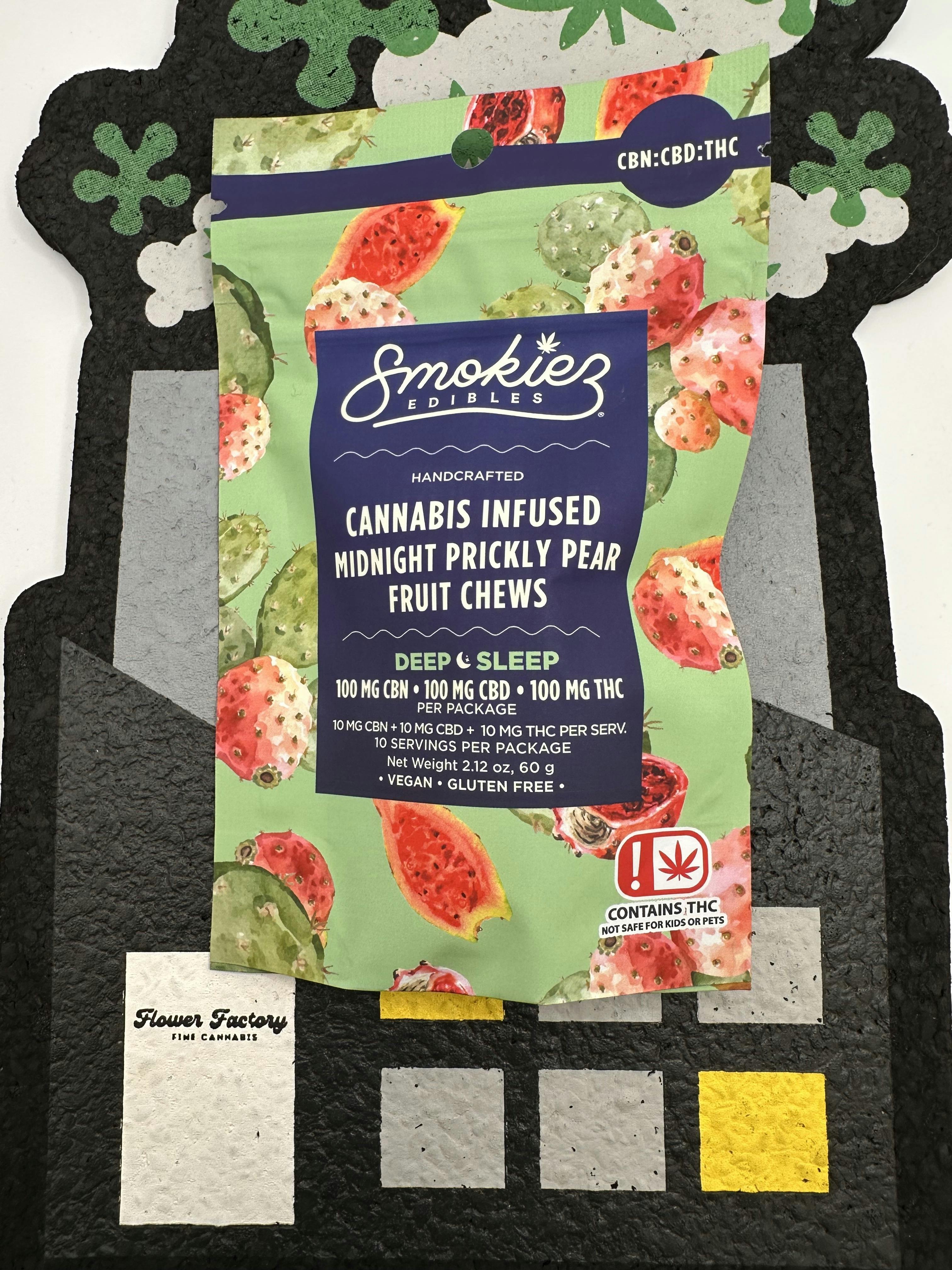 Sweet Midnight Prickly Pear 1:1:1 THC:CBD:CBN Gummies | 10ct | 10mg/ea