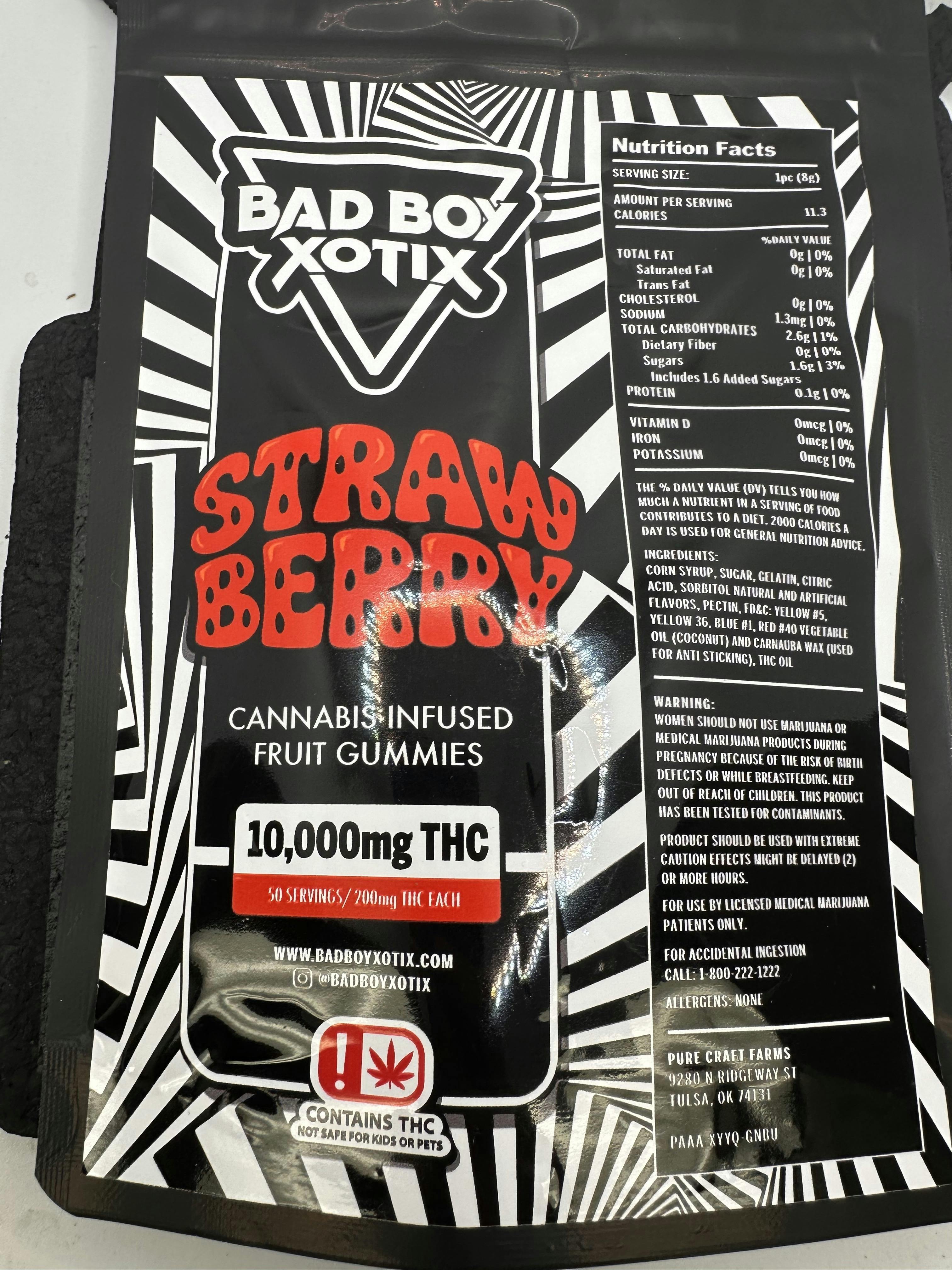 Strawberry 10,000mg Gummies