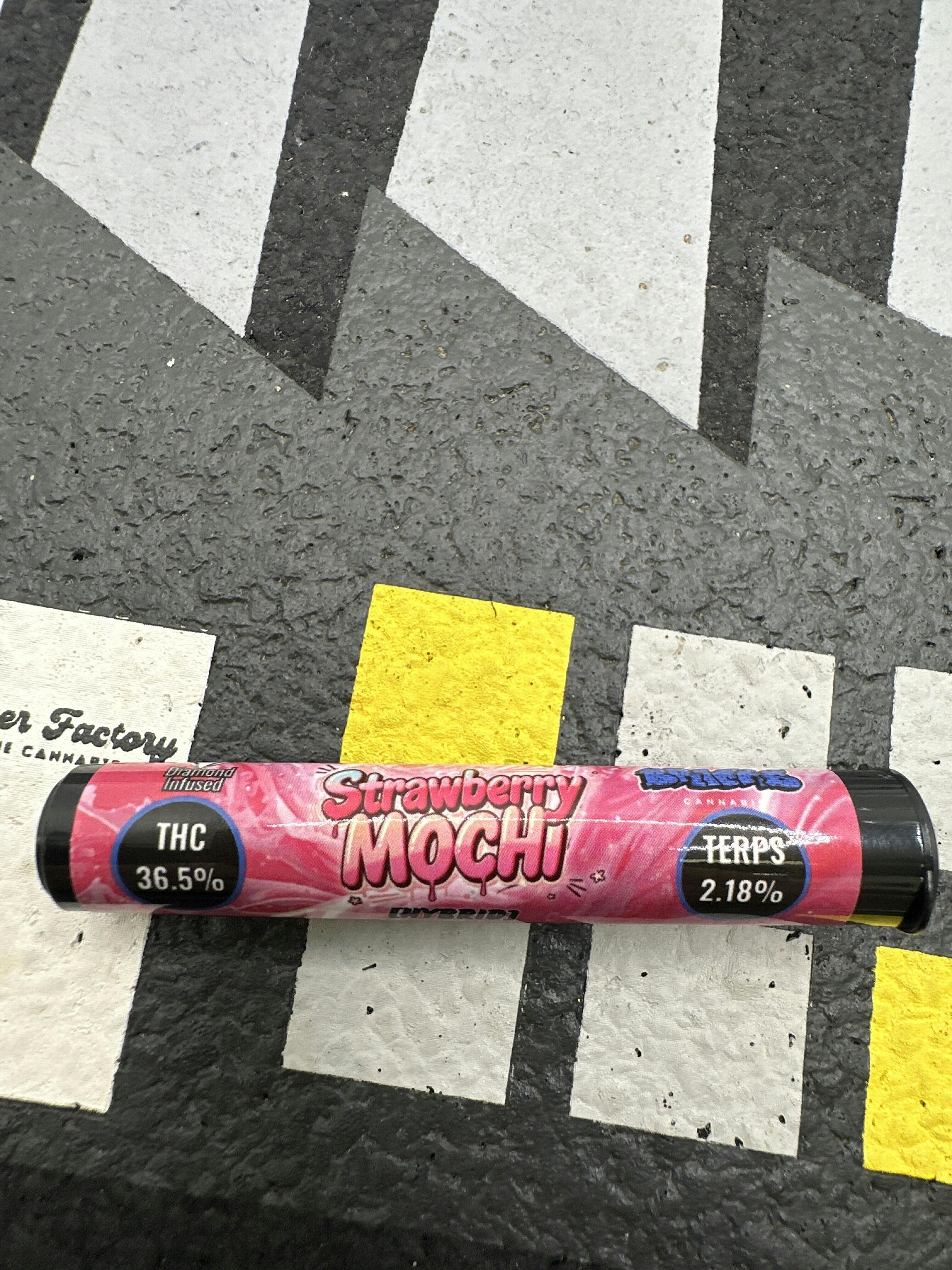 Strawberry Mochi 0.75g Diamond Infused Pre-Roll