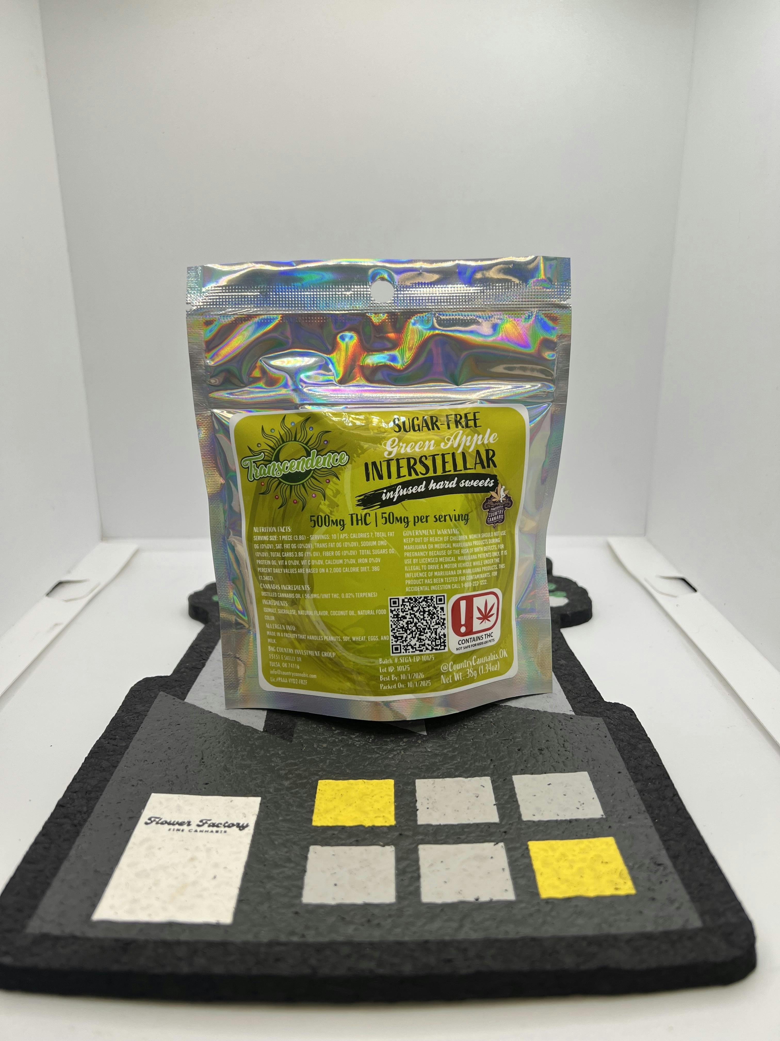 Green Apple (Sugar-Free) | Infused Hard Sweets | Transcendence Lozenges