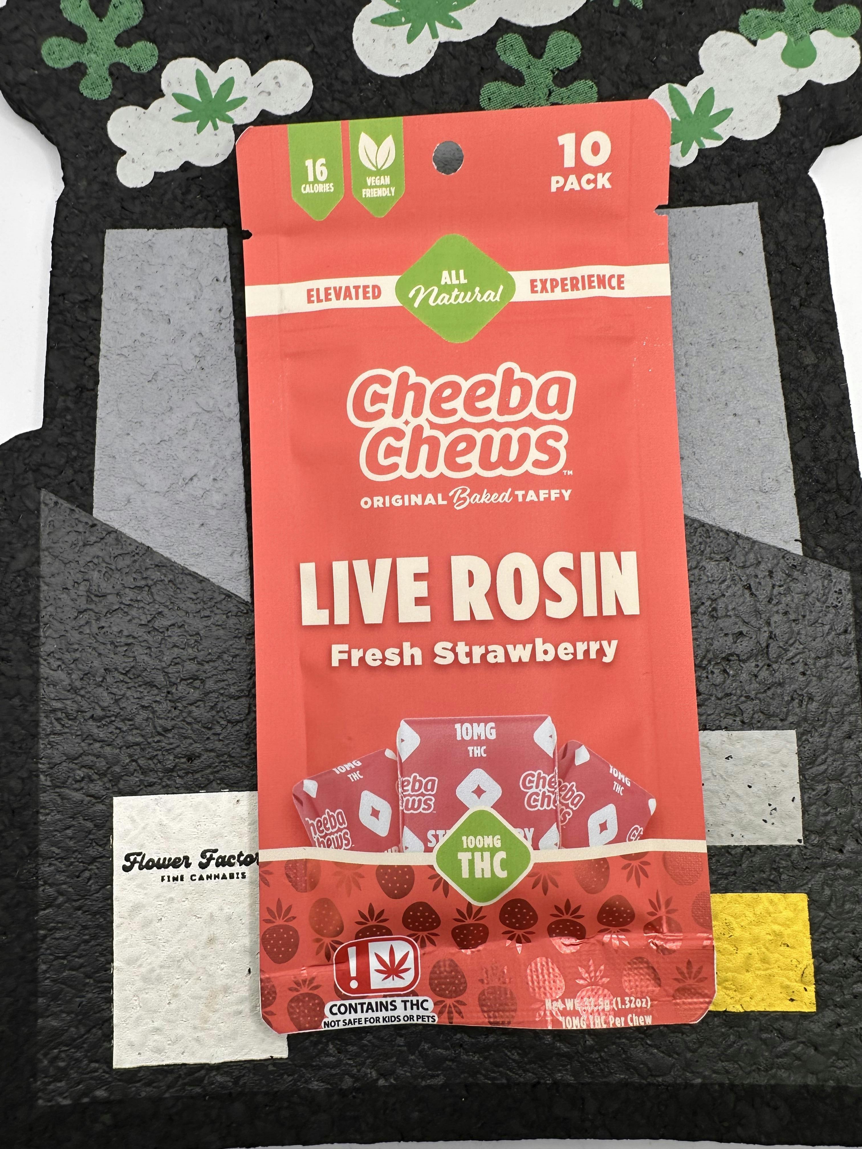 Fresh Strawberry | 100mg Live Rosin Taffy