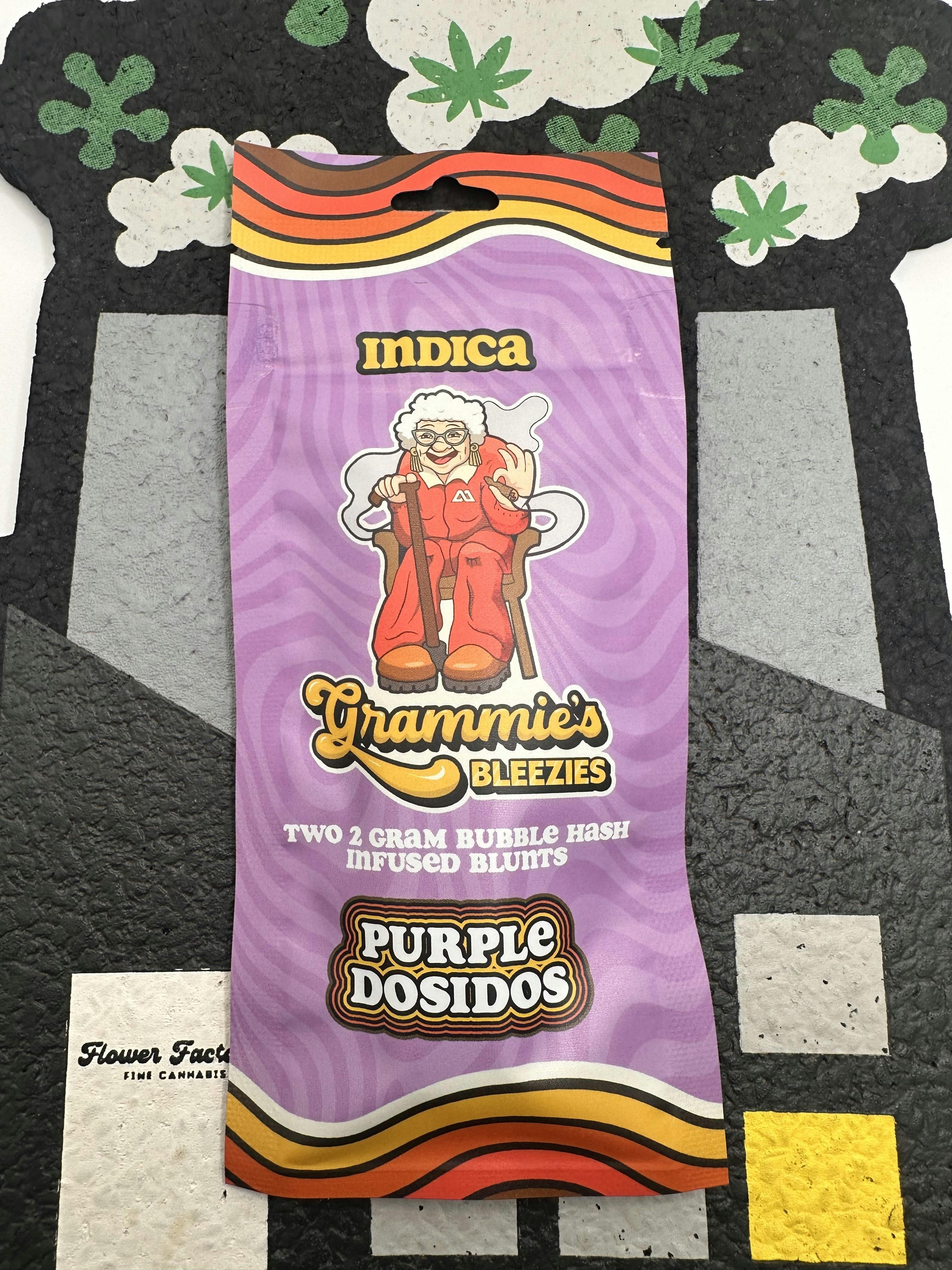Purple Dosidos | 2g Bubble Hash Infused Blunts