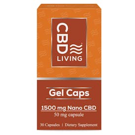 CBD Nano Gel Caps 1500mg | CBD Living