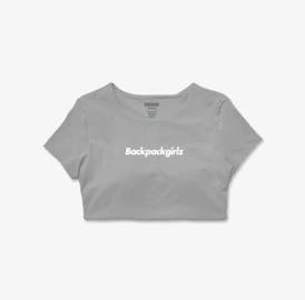 Backpackgirlz Crop Top - Fog Grey - M