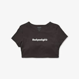 Backpackgirlz Crop Top - Black - M