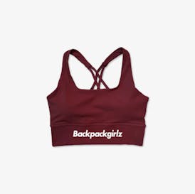 Backpackgirlz Racerback Tank - Cabernet - L