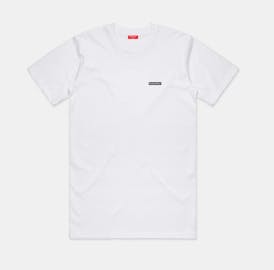 Box Logo Core Tee - White/Black - - S