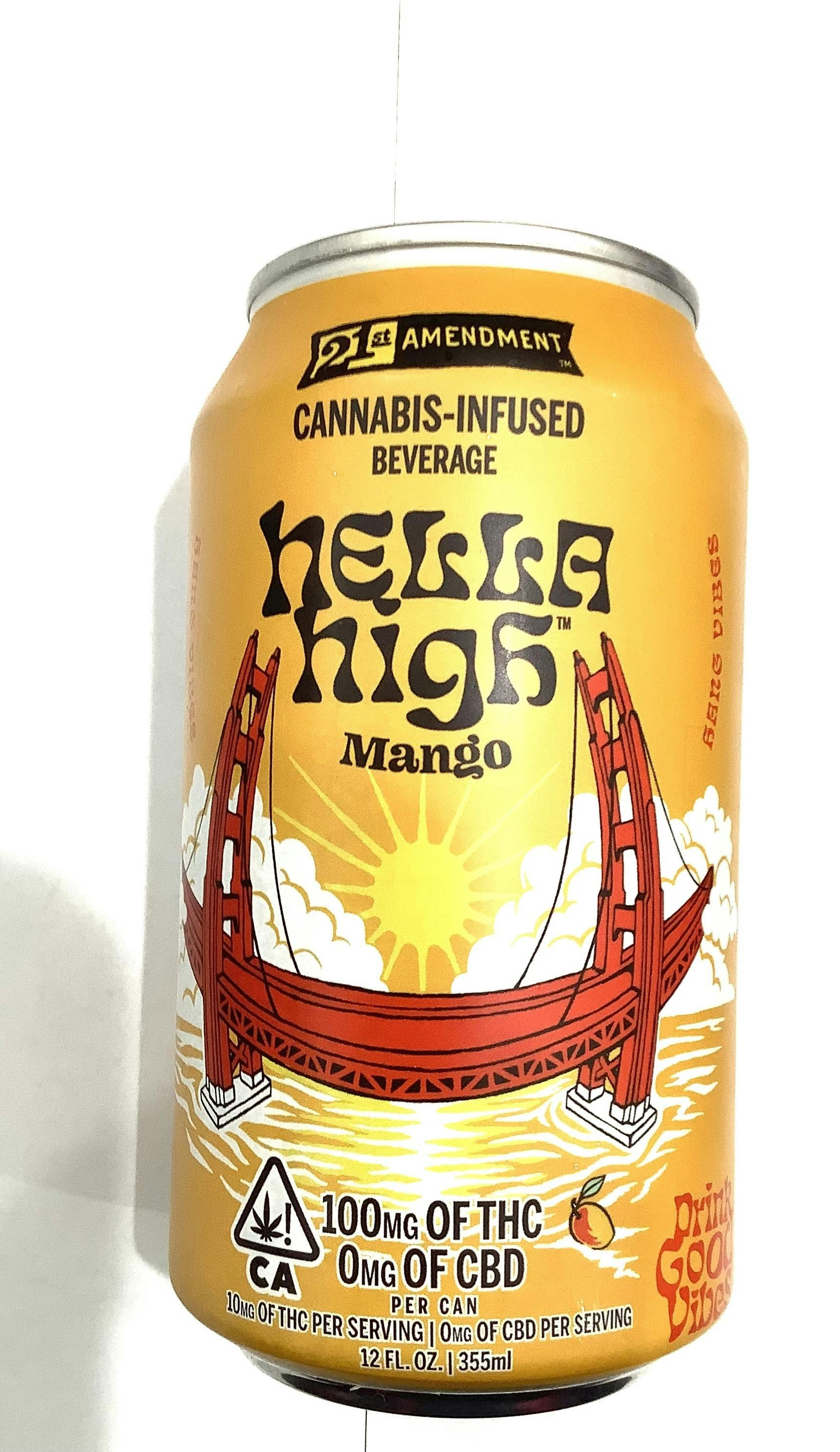 Hella High Mango 100mg | 21st Amendment