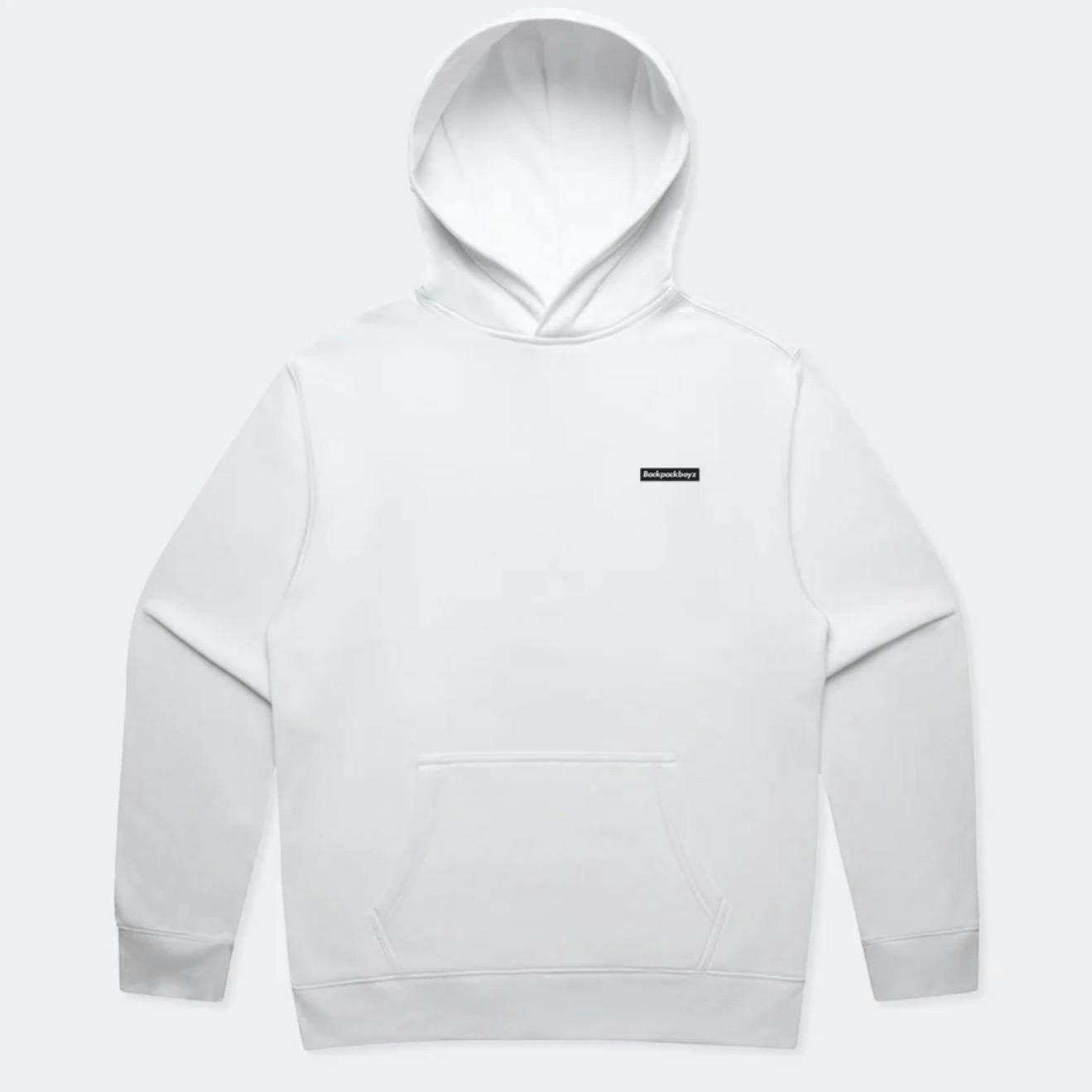 Box Logo Core Hoodie White - XL