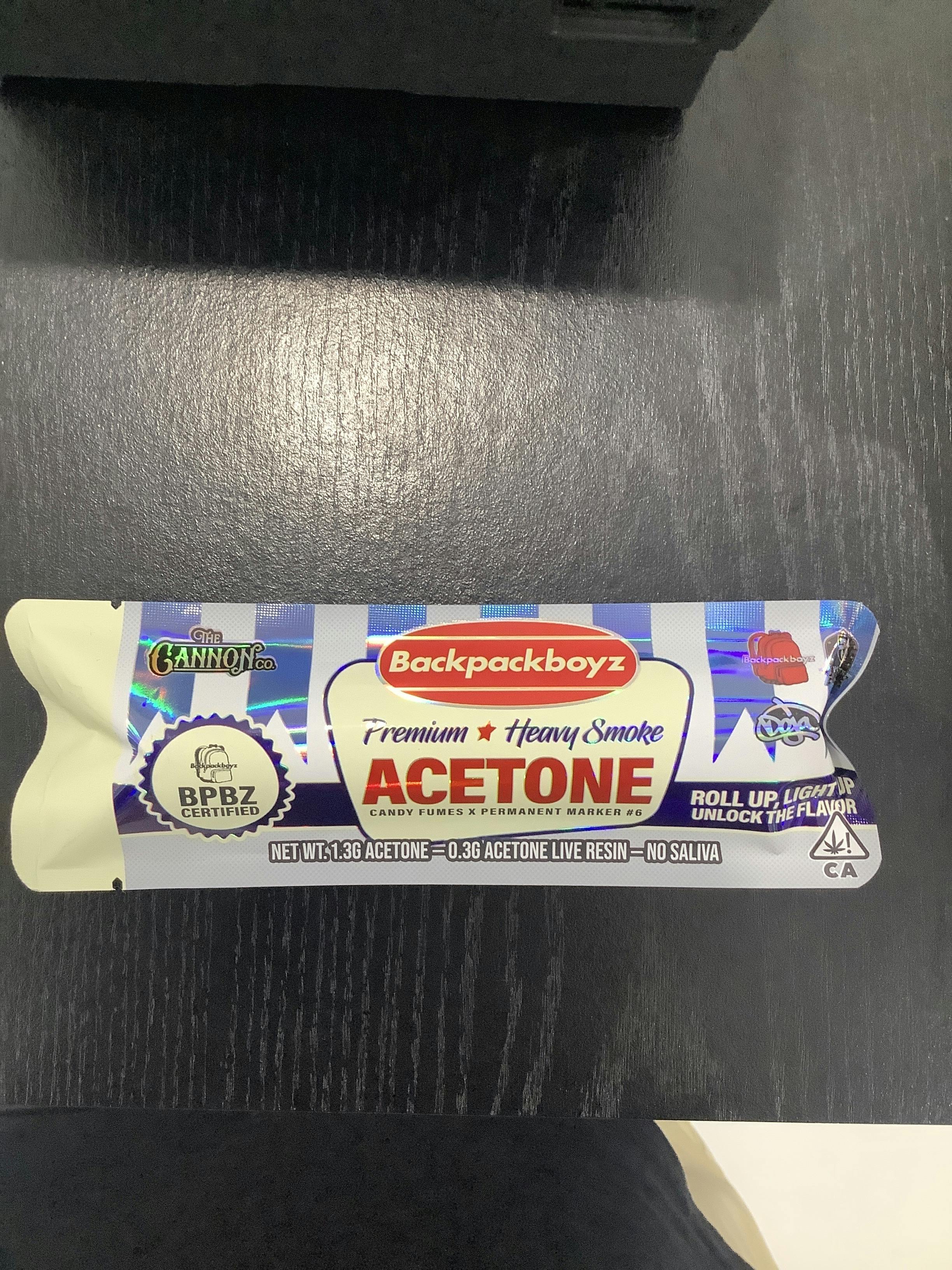 Acetone Infused PreRoll 1.6g: Cannon Co
