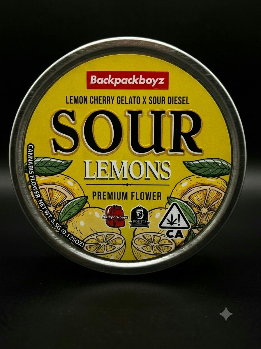 Sour Lemons 3.5g | Backpack Boyz