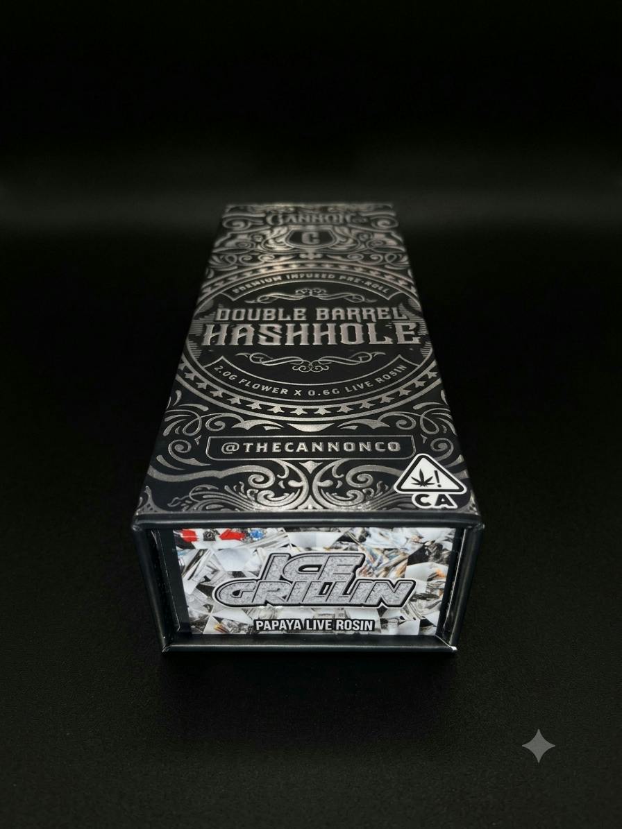 Ice Grillin Double Barrel Live Rosin Hashhole 2.6g | Cannon Co.