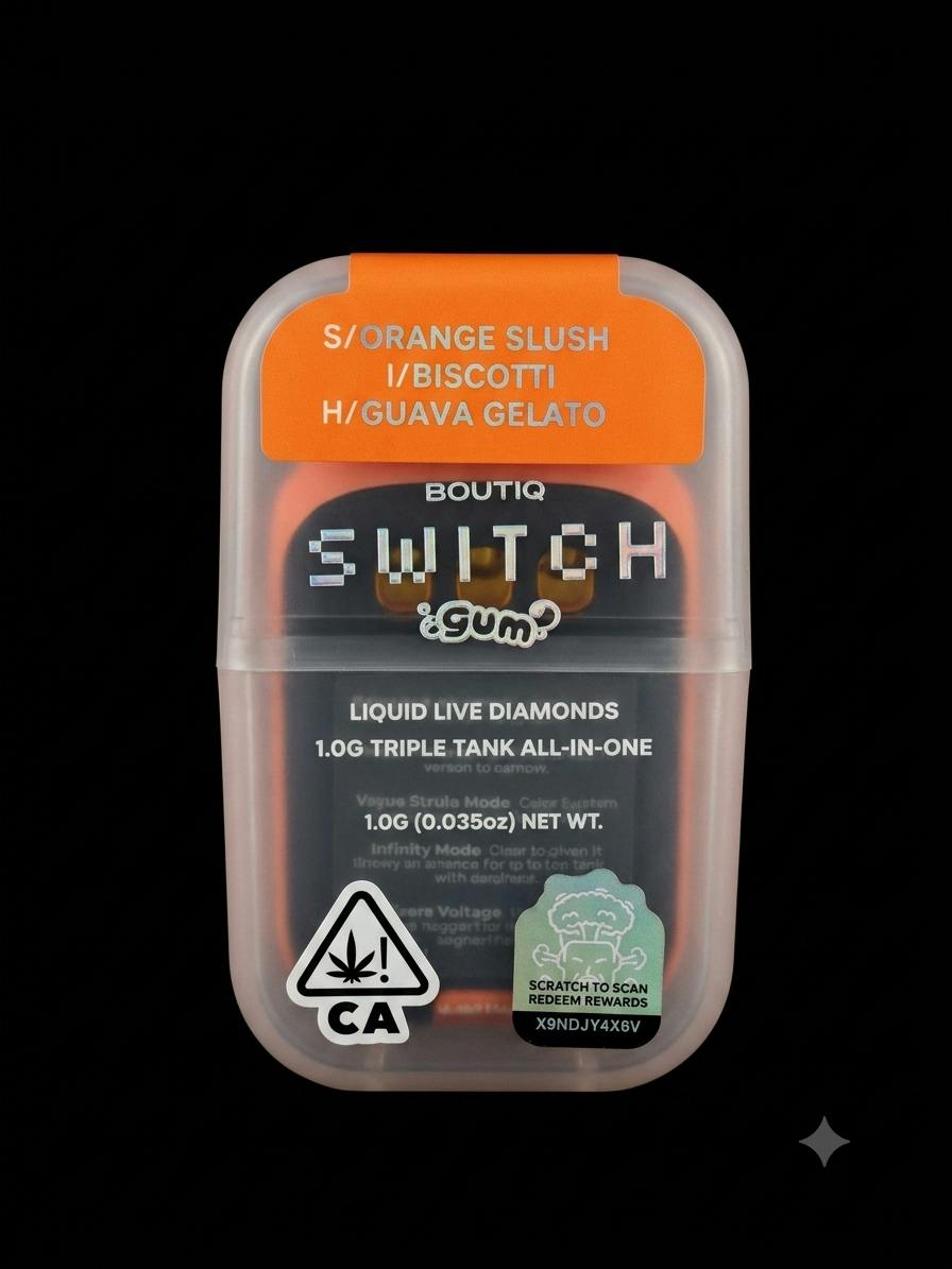 Orange Slush x Biscotti x Guava Gelato | V5 GUM All-In-One | 1g