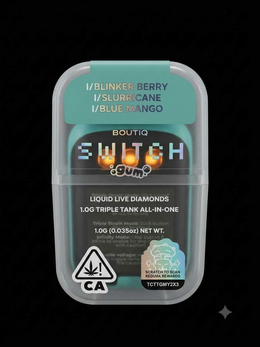 Blinker Berry x Slurricane x Blue Mango | V5 GUM All-In-One | 1g