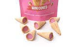 Strawberry Chocolate Mini Sugar Cones 100mg | Gelato