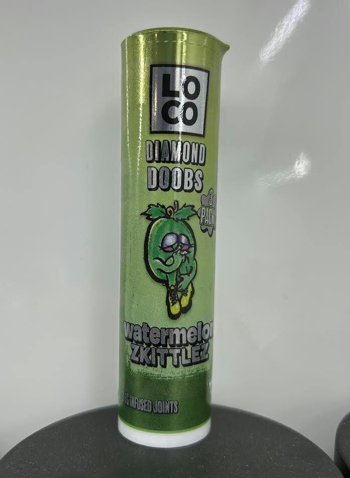 LOCO- 3pk Infused Pre Roll - Watermelon Zittles **BOGO**