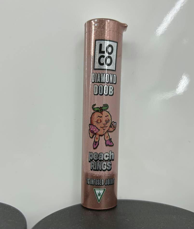 LOCO Infused Joint 1g – Peach Rings by LOCO
