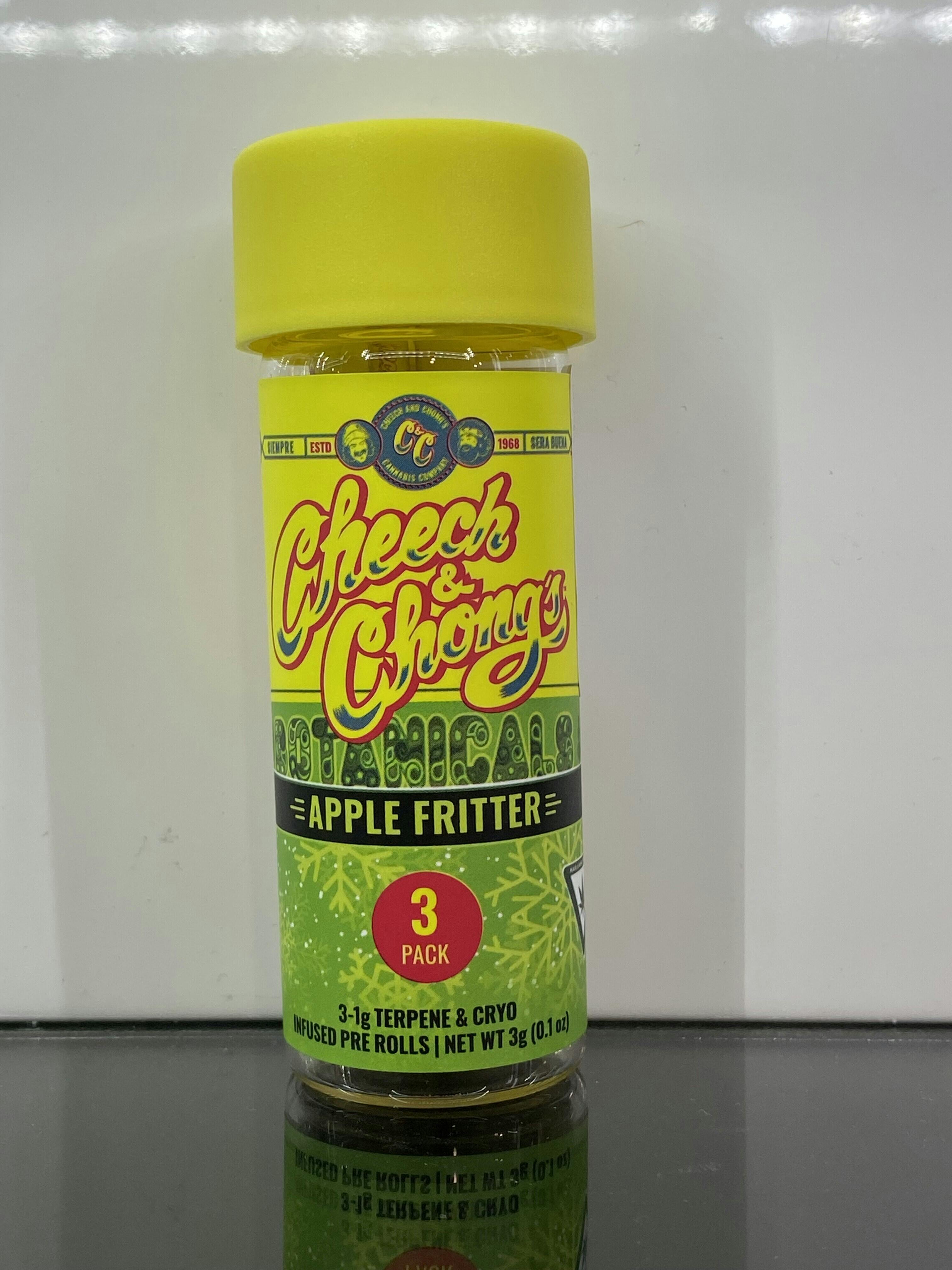 Apple Fritter | Cryo Infused Joints | 1g each | 3pk by Cheech and Chong - Michigan