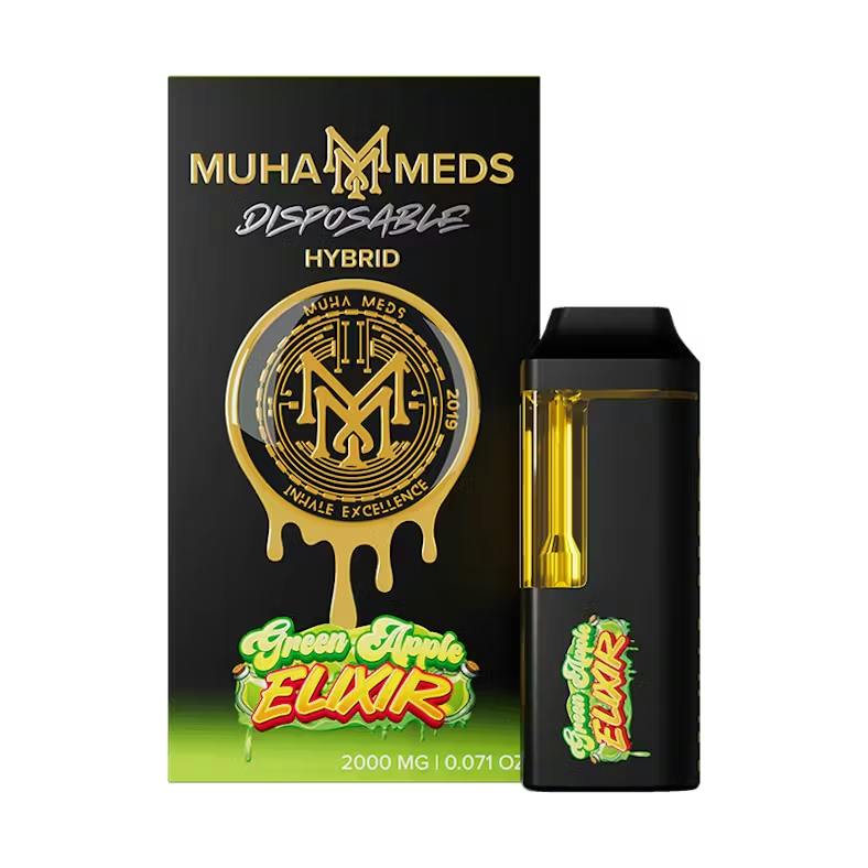 Green Apple Elixir | Disposable | 2g