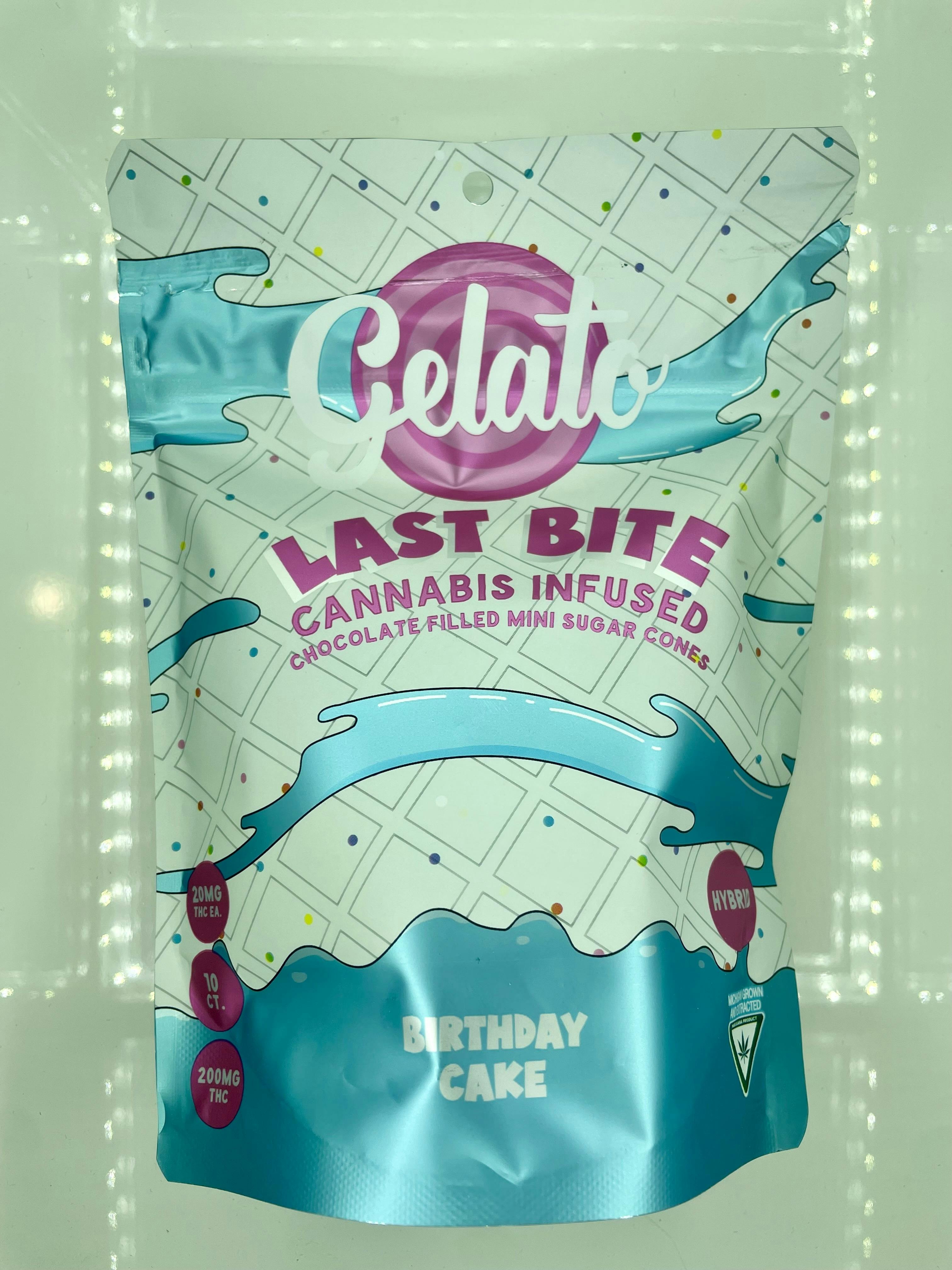 Gelato | Birthday Cake | Cones | 200mg | 10ct | 20mg each by Gelato
