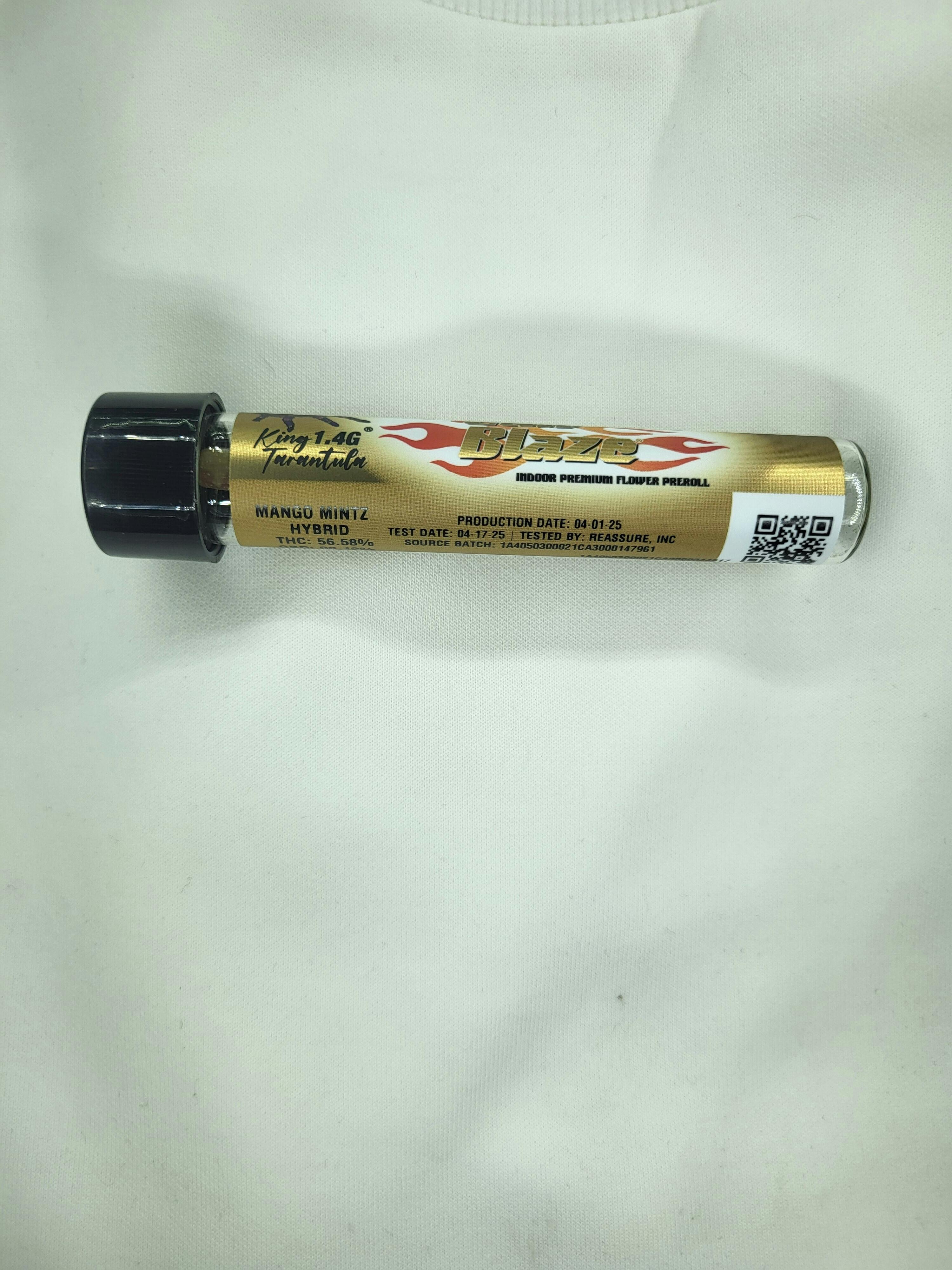 Super Mintz | King Tarantula Infused Joint | 1.4g