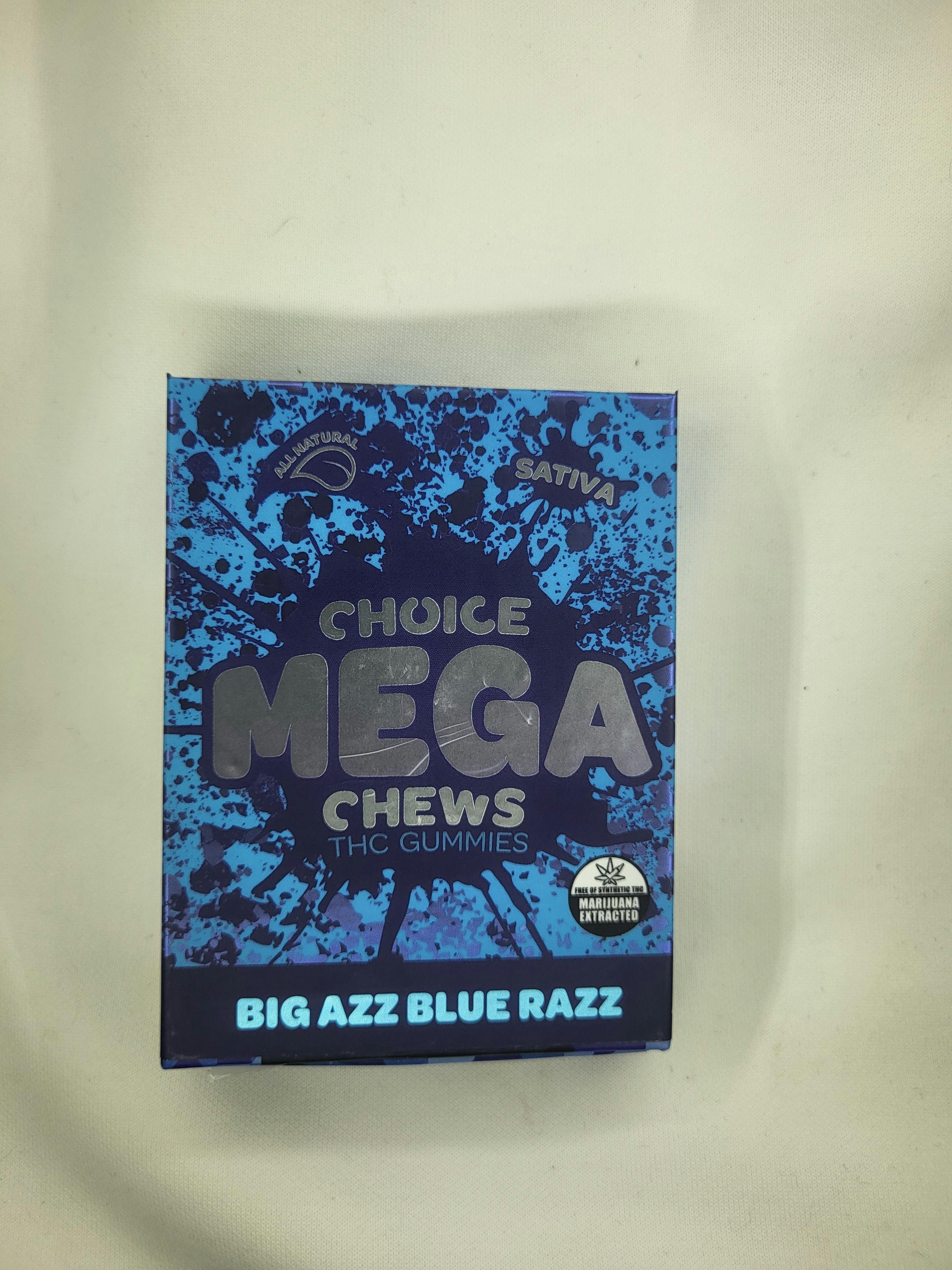 Choice Mega Chews- Big Azz Blue Razz