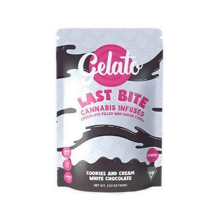 Gelato | Cookies N Cream Mini Cones | 200mg | 10pk | 20mg/ea by Gelato