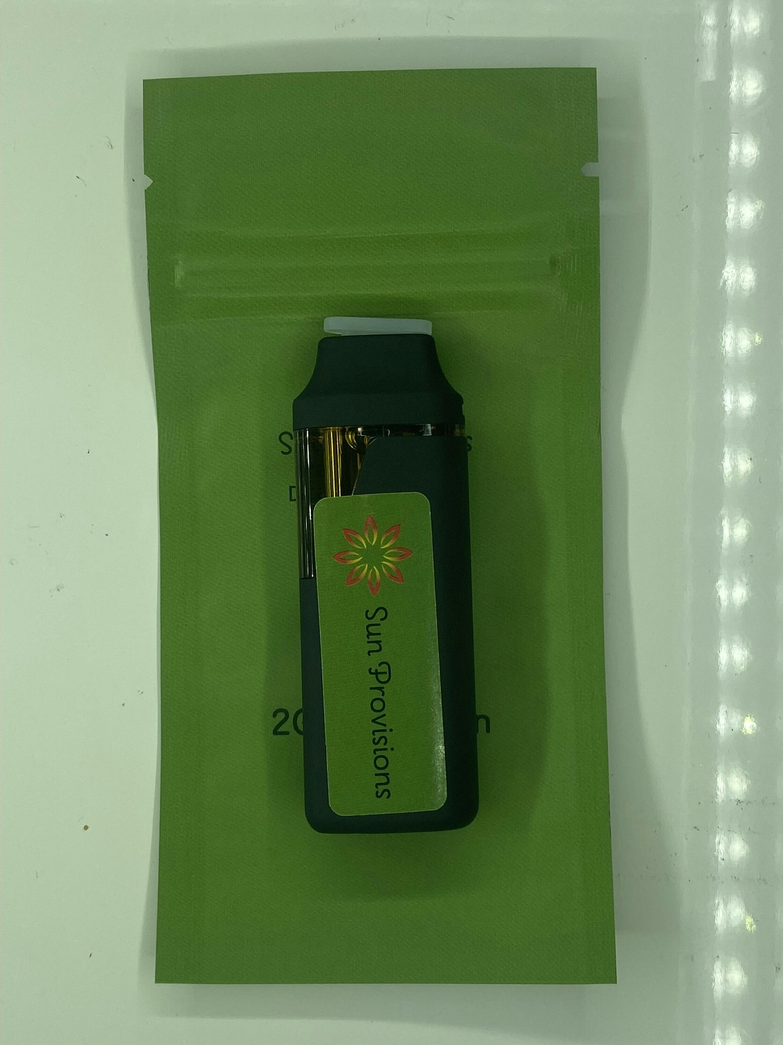 Sun Provisions┃Forbidden Fruit ┃2g Live Resin Disposable Vape