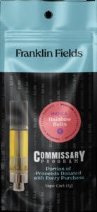 Franklin Fields | Rainbow Belts | Cartridge | 1g by Franklin Fields