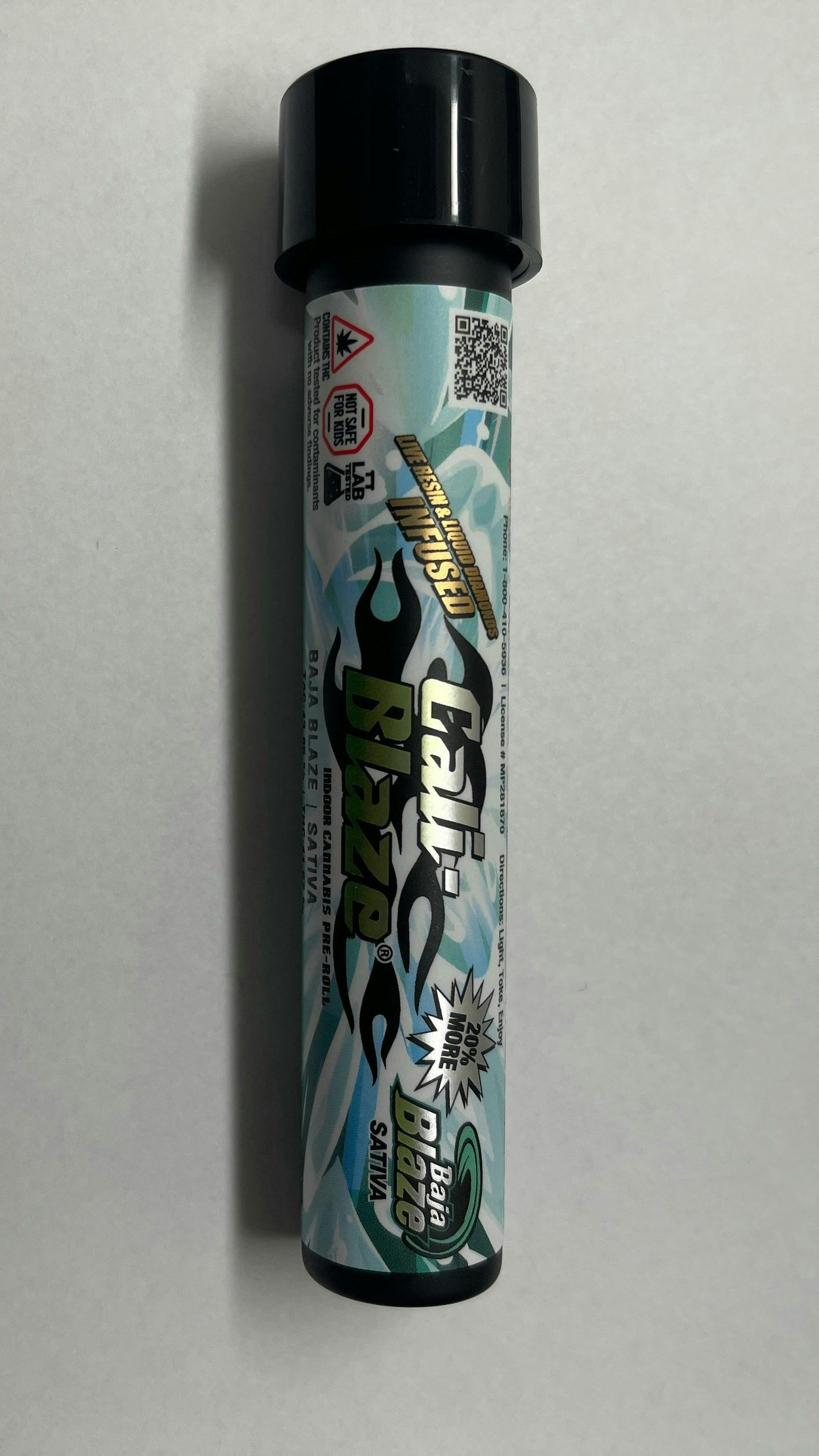 Cali Blaze - Liquid Diamond Preroll - Baja Blaze